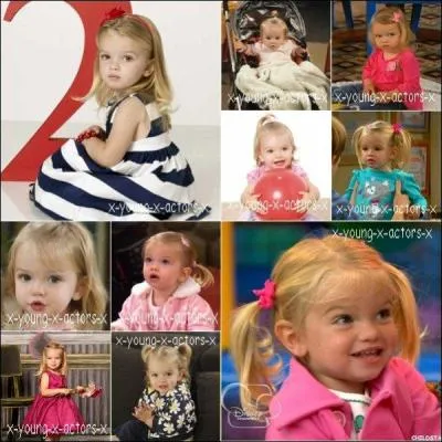 Dans quelle srie joue cette petite fille ?