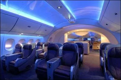 Il y a combien de place dans un  Boeing 787 Dreamliner ?
