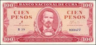 Quel est l'équivalent de 1 € en pesos cubains ? (on arrondit)