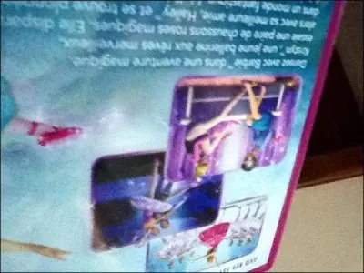 Quelle est la couleur des chaussons magiques ?