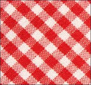 A quelle marque de charcuterie ce tissu  carreaux vous fait-il penser ?