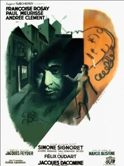 Ce film de 1946 réalisé par Marcel Blistène lance véritablement sa carrière de comédienne... 
...