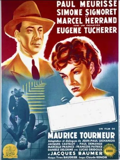 Elle est   Marianne  une vedette de music-hall, dans ce film de 1948 aux c�t�s de Paul Meurisse...