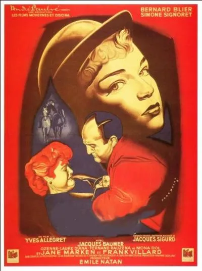 Elle retrouve Bernard Blier dont elle est sa femme, dans un film r�alis� par son ex-mari, Yves All�gret en 1950...