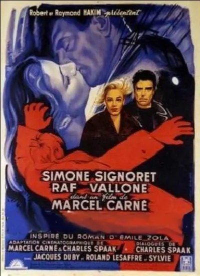 Une orpheline, un mari souffreteux et un beau camionneur italien. Trois personnages pour un huis clos d'un amour impossible, mis en sc�ne par Marcel Carn� en 1953, une adaptation d'un roman de Zola...