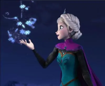 En plus du chteau de glace, que cre Elsa dans la montagne ?