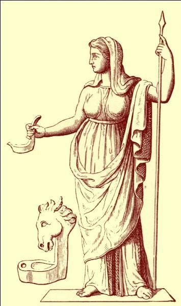 Quelle desse romaine est la desse vierge du Foyer ?