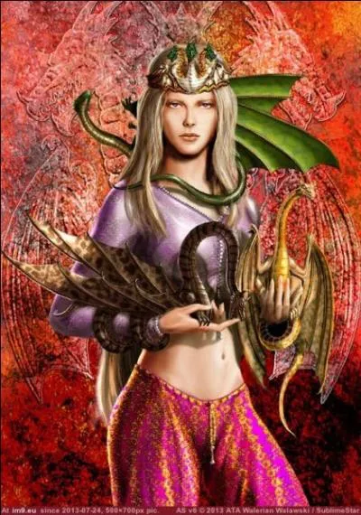 C'est une trs belle jeune fille timide et svelte au teint clair et aux cheveux d'or et d'argent. De quelle couleur sont ces yeux ? (d'aprs le roman)