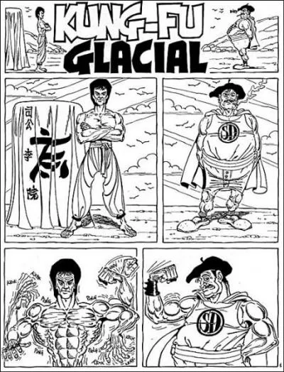 Dans la 1re B. D. de Superdupont combien sont les enfants de Flix Potin ? Comment sont-il ?