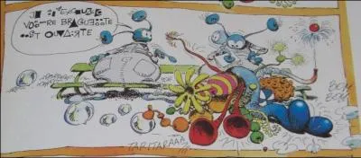 Comment s'appelle la B. D. ralise avec Franquin et Gotlib ?