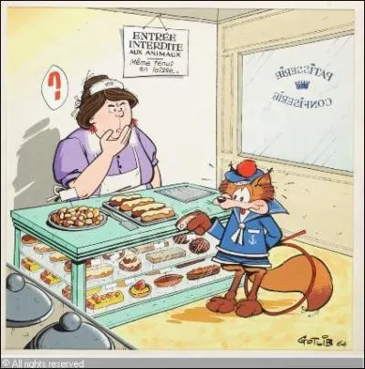 Quelle(s) B. D. , parmi elles, n'ont pas t faites par Gotlib dans les revues 'Vaillant' et Record ?