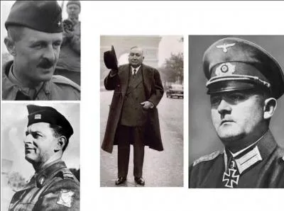 Le 25 aot, les allemands se rendent et la capitale est enfin libre. Qui sont les principaux acteurs de la capitulation en sachant qu'il y a deux franais, un sudois et un allemand ?