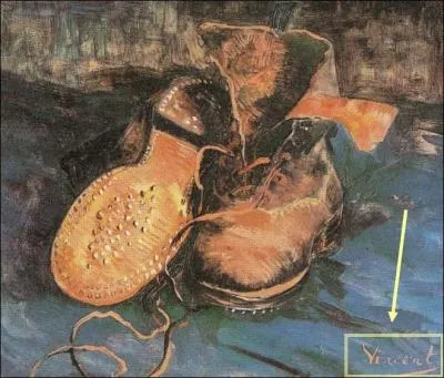 Van Gogh a sign ses dessins et peintures de son prnom Vincent, jugeant que son patronyme tait souvent mal prononc.