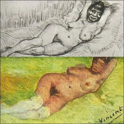 Vincent Van Gogh a peint trs peu de nus, n'ayant pas les moyens se se payer des modles.