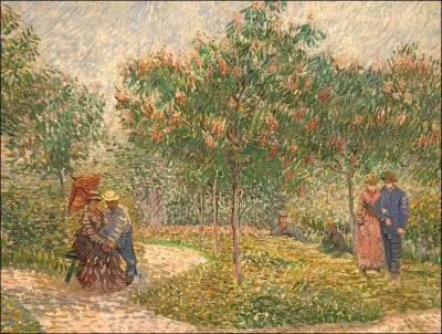 Pendant cette priode parisienne, il peint sur les conseils de Camille Pissarro et avec lui, plusieurs scnes au parc Voyer d'Argenson  Asnires.