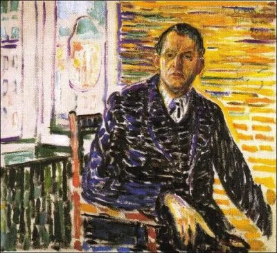 Autoportrait dans la clinique du Dr Jacobson (1909) est un tableau...