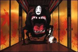 Quel employ le sans-visage mange-t-il en premier ?