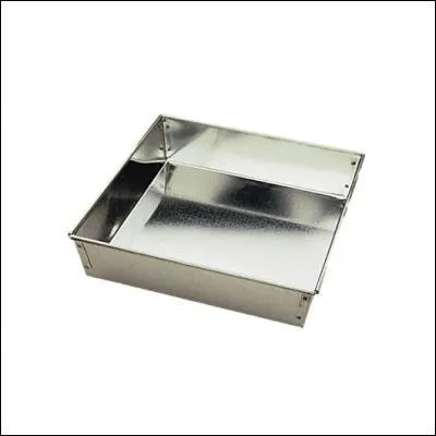 Ceci est un carr en mtal.