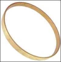 Ceci est un triangle en bois.