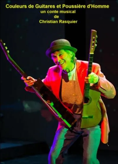 "Petit cours de guitare sommaire : Si l'on partage la guitare en deux par le milieu (ce qui n'est pas à conseiller), on obtient deux moitiés de guitare. Les 3 cordes du haut s'appellent par conséquent les basses... " Quel sera l'exercice proposé par le professeur et qui est-il ?