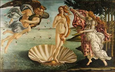 Lequel de ces faits est vrai, concernant  la Naissance de Vnus , clbrissime tableau de Sandro Botticelli ?