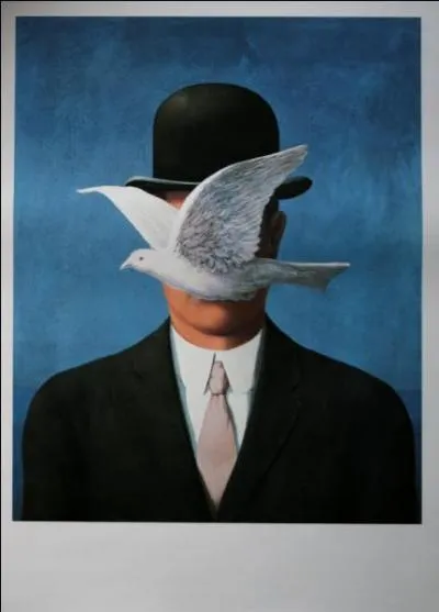 Qui a peint "L'Homme au chapeau melon" ?