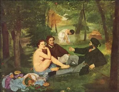 Qui a peint "Le Déjeuner sur l'herbe" ?