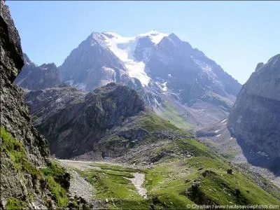 Quel est le nom de cette montagne de Savoie qui culmine  3855 mtres d'altitude ?