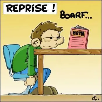 Si cet enfant ne travaille pas plus ... il ne russira pas son examen.