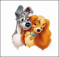 Dans une scne mythique, la belle et le clochard dgustent, pour un dner romantique :