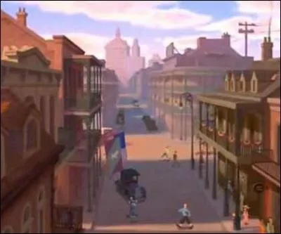 Quel(s) objet(s) se cache(nt) dans les rues de la Nouvelle-Orlans dans  La Princesse et la Grenouille  ?