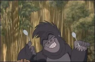 Avec qui s'amuse Tok dans  Tarzan  ?