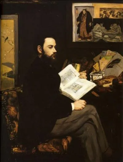 Portrait d'Emile Zola.