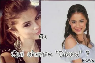 Qui chante  Dices  ?