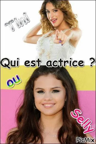 Qui est actrice ?