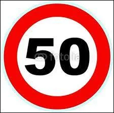 Ce panneau signifie...