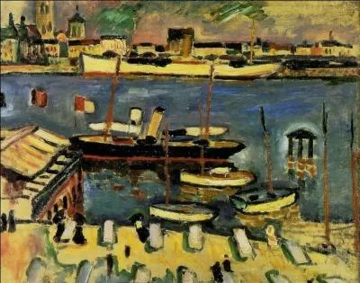 Qui a peint Le bateau blanc ?