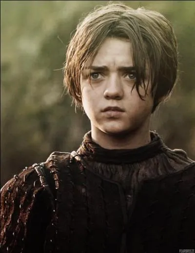Au regret d'Arya Stark, qui lui annonce son intention de rester au sein de la Fraternit sans Bannire ?