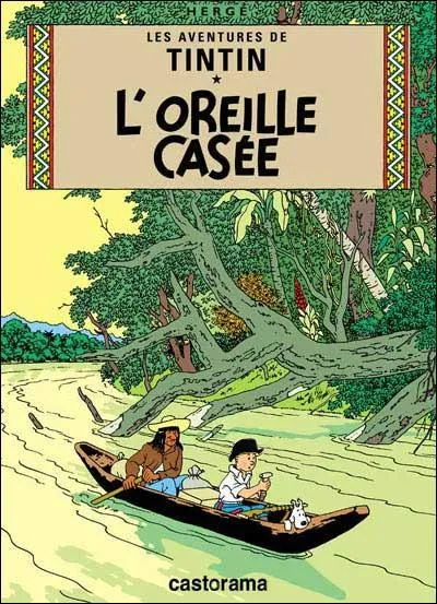 En 1937, Tintin rpond enfin  l'appel de Claude Levi-Strauss : il part faire de l'ethnologie en Amrique du Sud. Il en revient avec  L'Oreille casse .