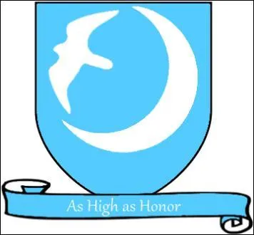 Ce blason orn d'un faucon appartient  quelle maison ?