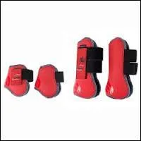 Pour protger les membres du cheval  l'obstacle, on utilise :