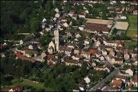 Nous survolons la commune Seine-et-Marnaise de Moisenay. Nous sommes dans le ciel de la r�gion ...