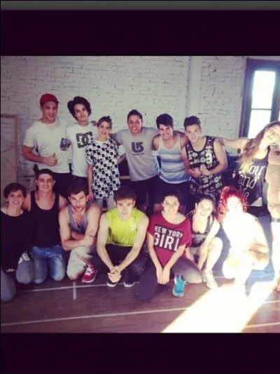 A-t-il dj rpt en danse avec l'quipe ?