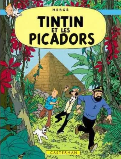 1976,  Tintin et les Picaros  : Scheresse en France. Pourquoi ne pas aller faire la corrida ailleurs ?