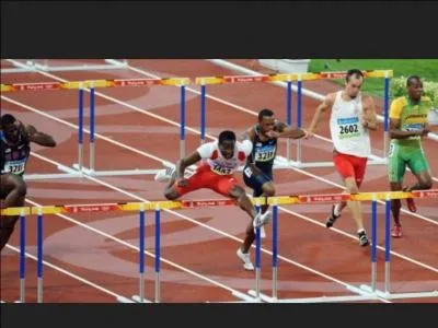 Dans l'preuve du 110m haies, quelle distance spare chaque haie ?