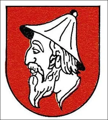 La petite ville de Judenbourg (10 000 hab. ), fonde au XIe sicle, commerce avec Venise et Salzbourg : son blason original reflte l'activit de cette cit de foire mdivale ... Que figure-t-il ?