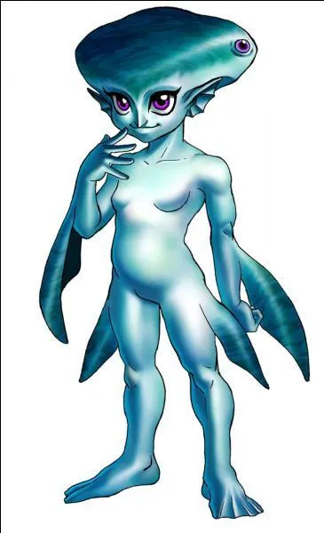 Il rencontre un gros poisson nomm Jabu-Jabu, dans lequel se trouve une jeune fille. Comment se nomme-t-elle ?