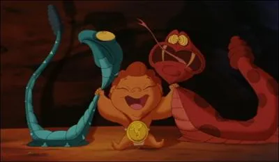 Dans quel Disney ces deux serpents sont-ils mal mens ?