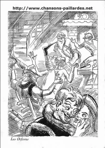  quel moment trois orfvres s'en allrent-ils dner chez un quatrime bourgeois ?