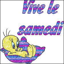 Comment dit-on  samedi  en anglais ?